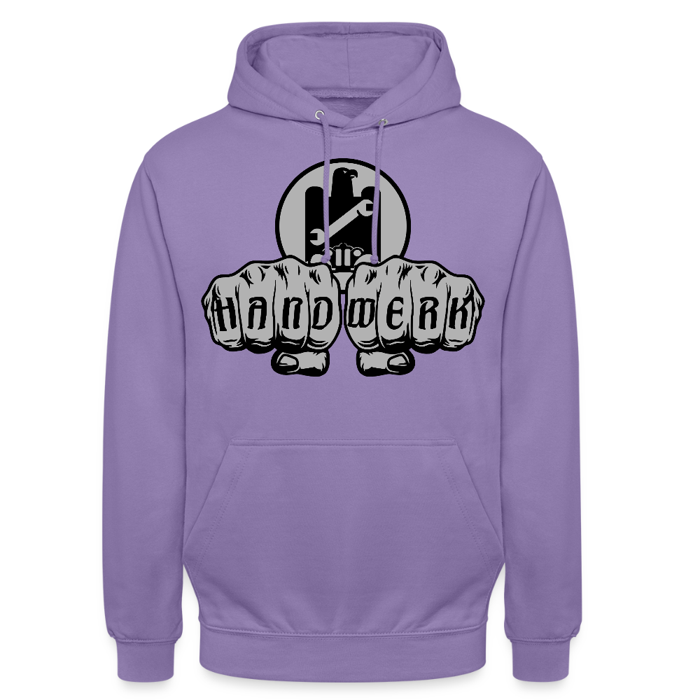 Unisex Hoodie "KFZ-Mechaniker" Lavendel Unisex Hoodie {{ color }}
