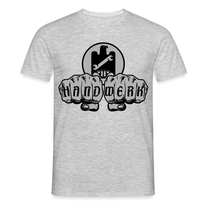 Unisex T-Shirt "KFZ-Mechaniker" Grau meliert Männer T-Shirt {{ color }}