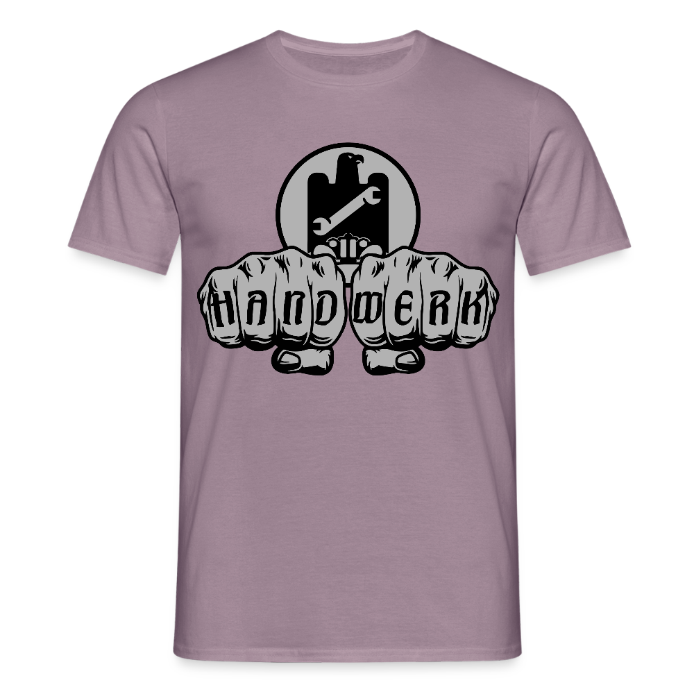 Unisex T-Shirt "KFZ-Mechaniker" Lilagrau Männer T-Shirt {{ color }}