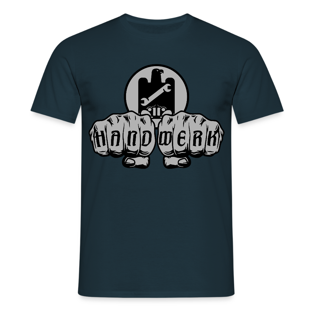 Unisex T-Shirt "KFZ-Mechaniker" Navy Männer T-Shirt {{ color }}