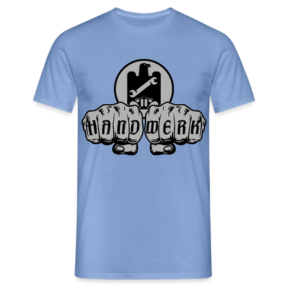 Unisex T-Shirt "KFZ-Mechaniker" Carolina Blue Männer T-Shirt {{ color }}