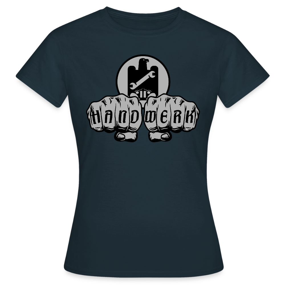 Frauen T-Shirt "KFZ-Mechaniker" Navy Frauen T-Shirt {{ color }}