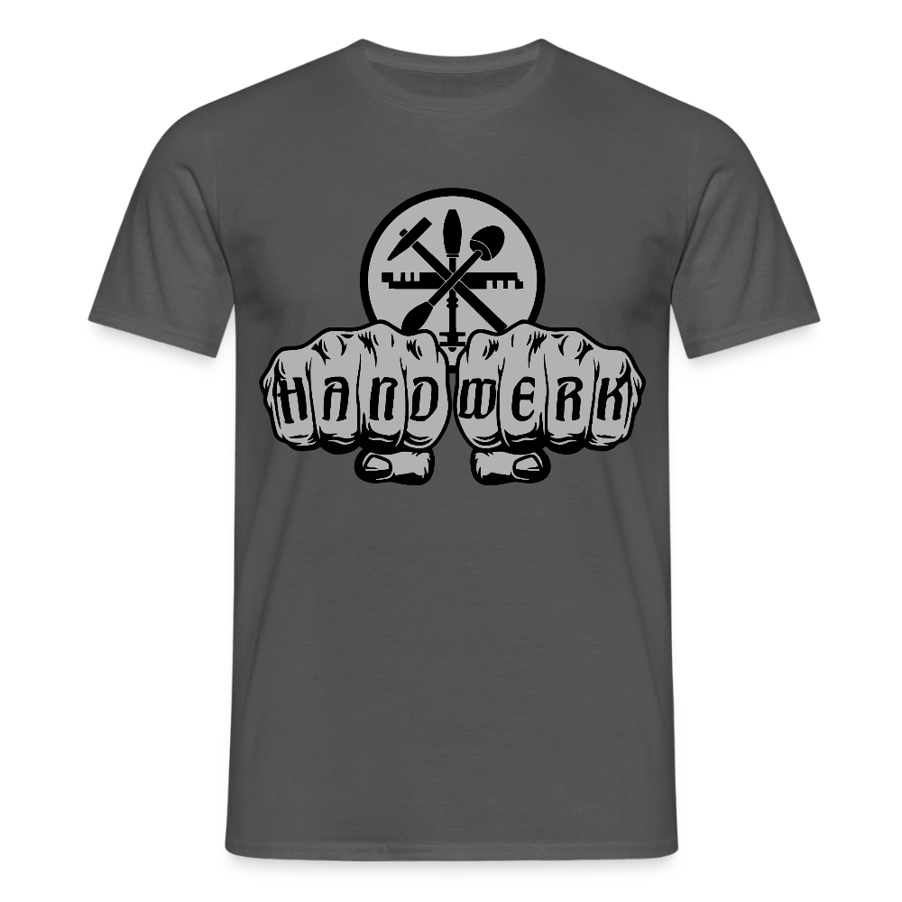 Unisex T-Shirt "Glaser" Anthrazit Männer T-Shirt {{ color }}