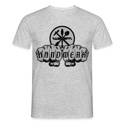 Unisex T-Shirt "Glaser" Grau meliert Männer T-Shirt {{ color }}