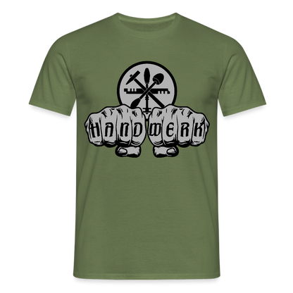 Unisex T-Shirt "Glaser" Militärgrün Männer T-Shirt {{ color }}