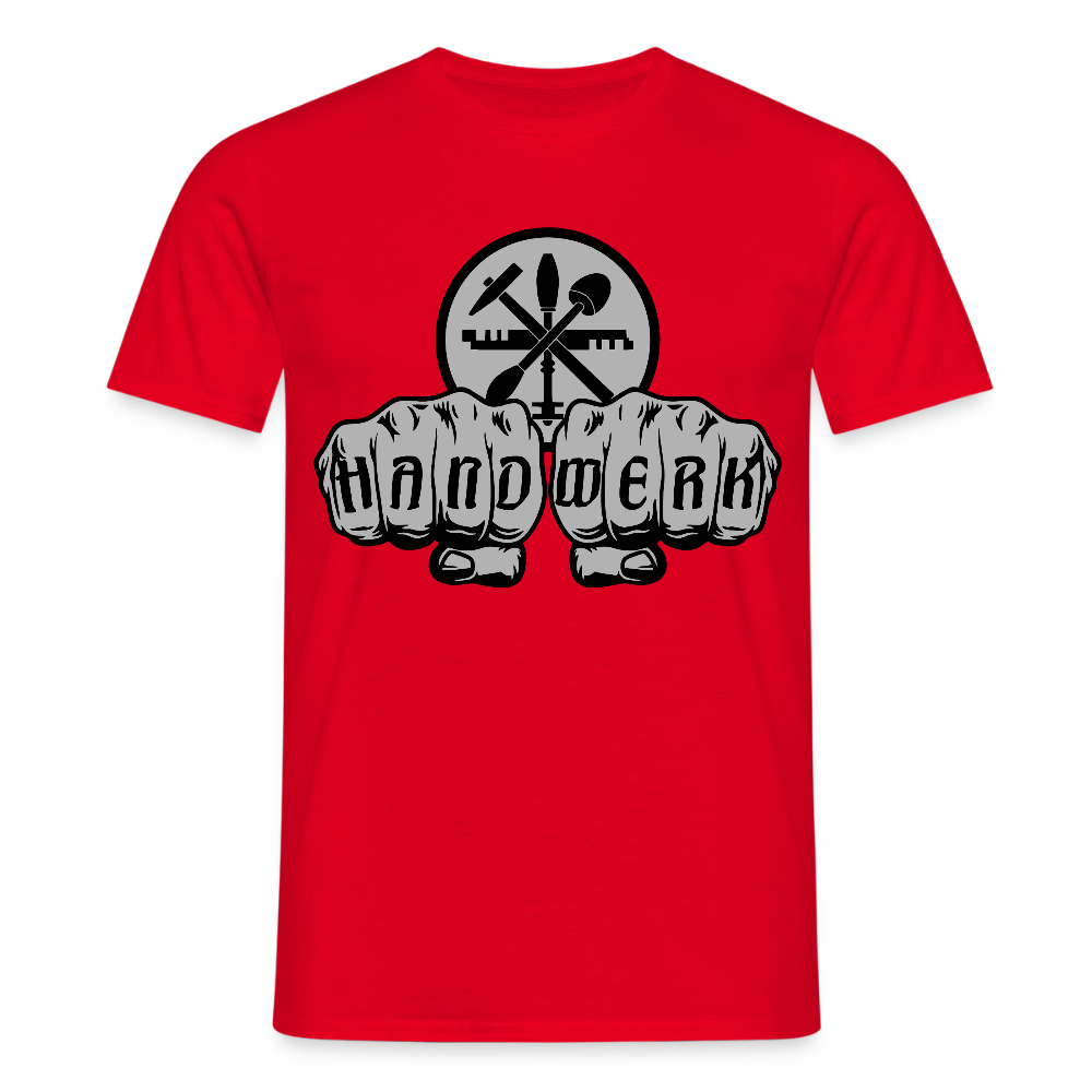 Unisex T-Shirt "Glaser" Rot Männer T-Shirt {{ color }}