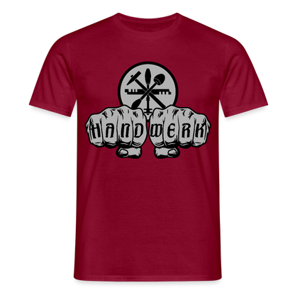 Unisex T-Shirt "Glaser" Ziegelrot Männer T-Shirt {{ color }}