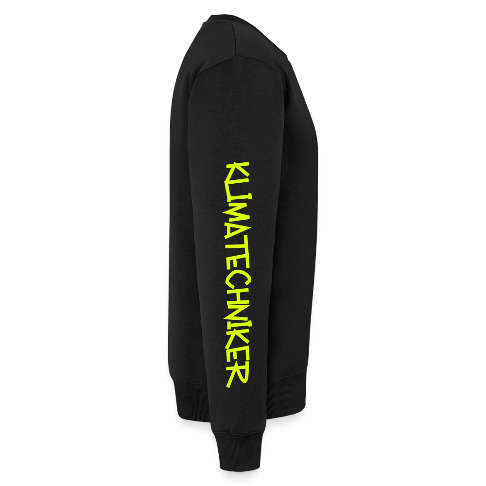 Unisex Premium Pullover "Klimatechniker" neongelb Männer Premium Pullover {{ color }}