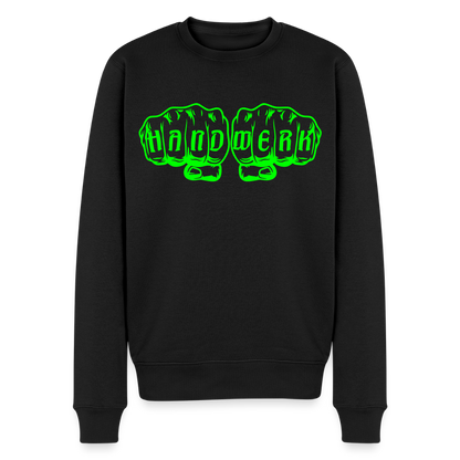Unisex Premium Pullover "Klimatechniker" neongrün Männer Premium Pullover {{ color }}