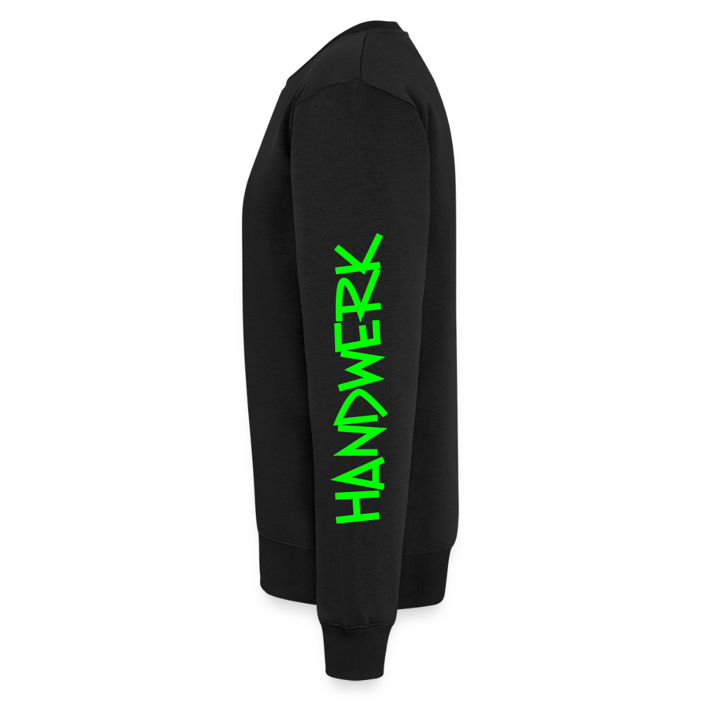 Unisex Premium Pullover "Klimatechniker" neongrün Männer Premium Pullover {{ color }}