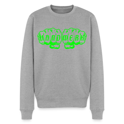 Unisex Premium Pullover "Klimatechniker" neongrün Männer Premium Pullover {{ color }}