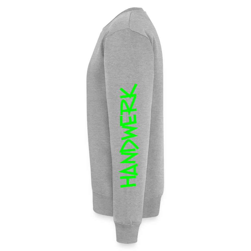 Unisex Premium Pullover "Klimatechniker" neongrün Männer Premium Pullover {{ color }}