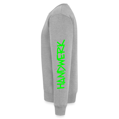Unisex Premium Pullover "Klimatechniker" neongrün Männer Premium Pullover {{ color }}