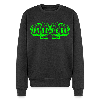 Unisex Premium Pullover "Klimatechniker" neongrün Männer Premium Pullover {{ color }}