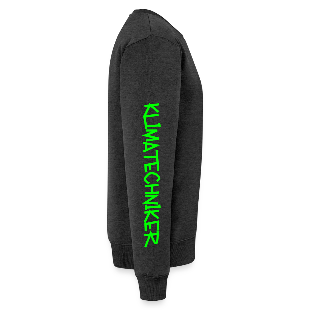 Unisex Premium Pullover "Klimatechniker" neongrün Männer Premium Pullover {{ color }}