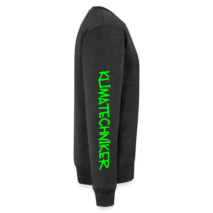 Unisex Premium Pullover "Klimatechniker" neongrün Männer Premium Pullover {{ color }}