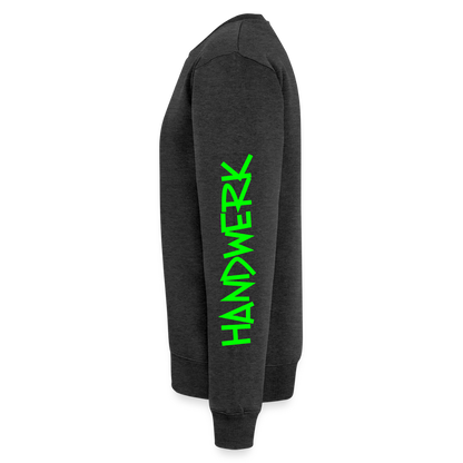 Unisex Premium Pullover "Klimatechniker" neongrün Männer Premium Pullover {{ color }}
