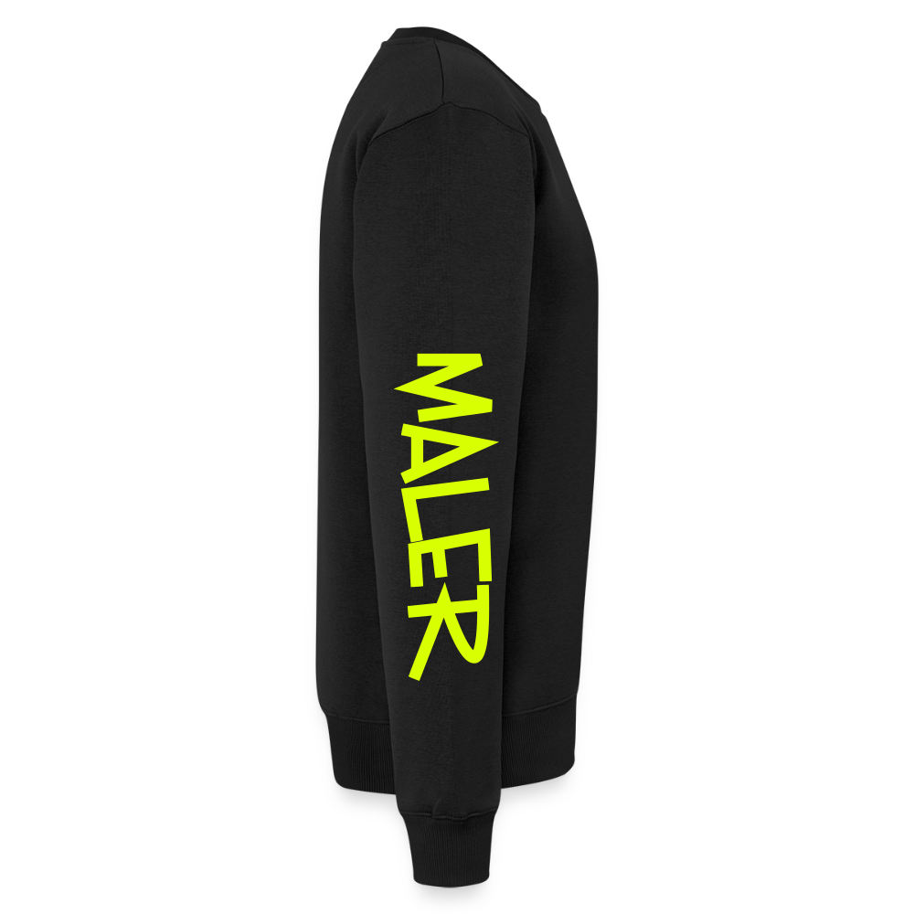 Unisex Premium Pullover "Maler" neongelb Männer Premium Pullover {{ color }}