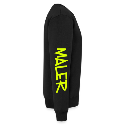 Unisex Premium Pullover "Maler" neongelb Männer Premium Pullover {{ color }}