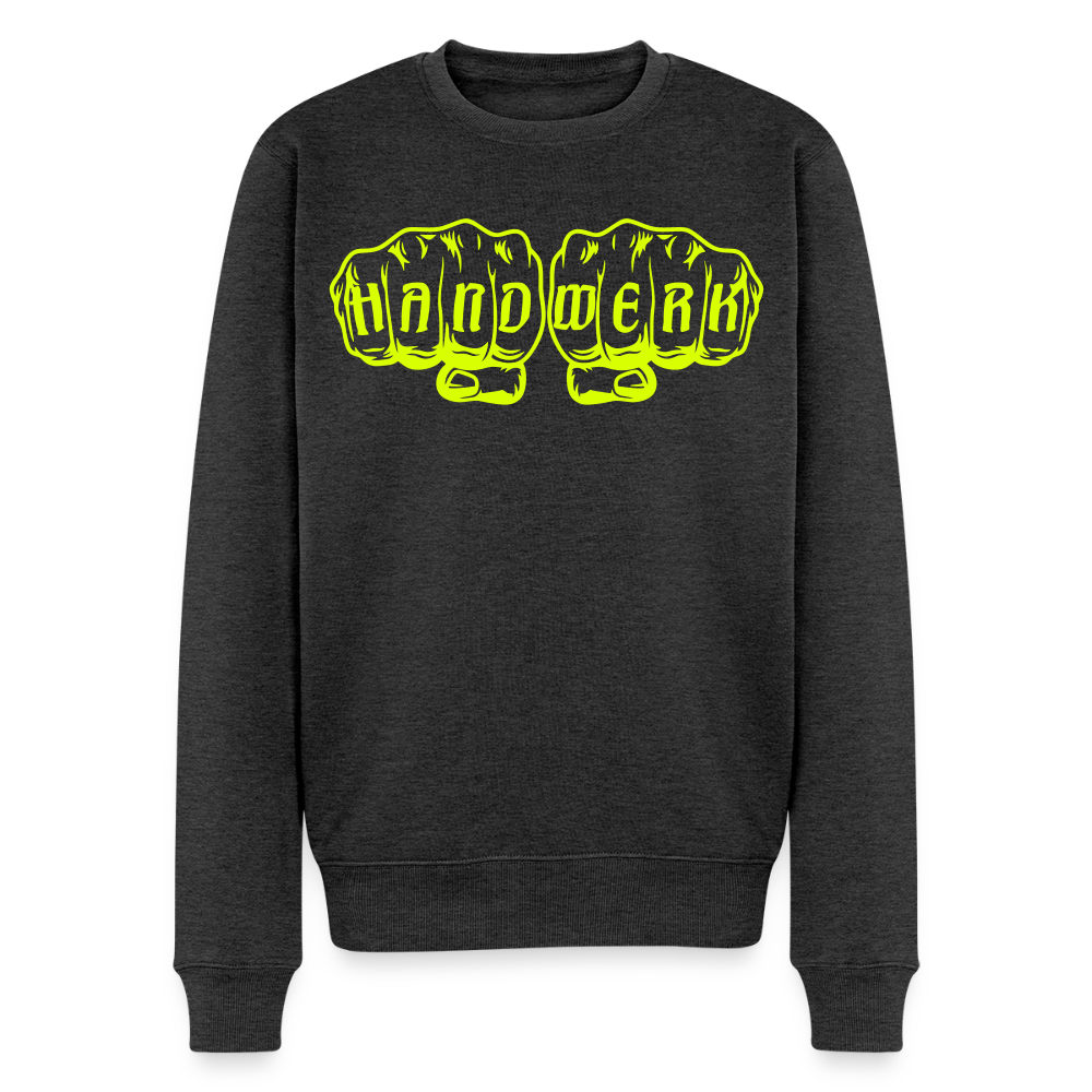 Unisex Premium Pullover "Maler" neongelb Männer Premium Pullover {{ color }}