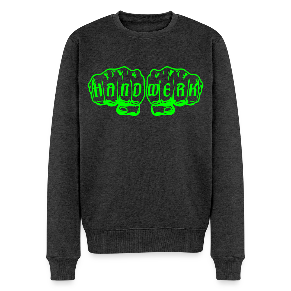 Unisex Premium Pullover "Steinmetz" neongrün Männer Premium Pullover {{ color }}