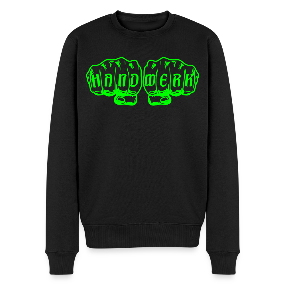 Unisex Premium Pullover "Stuckateur" neongrün Männer Premium Pullover {{ color }}