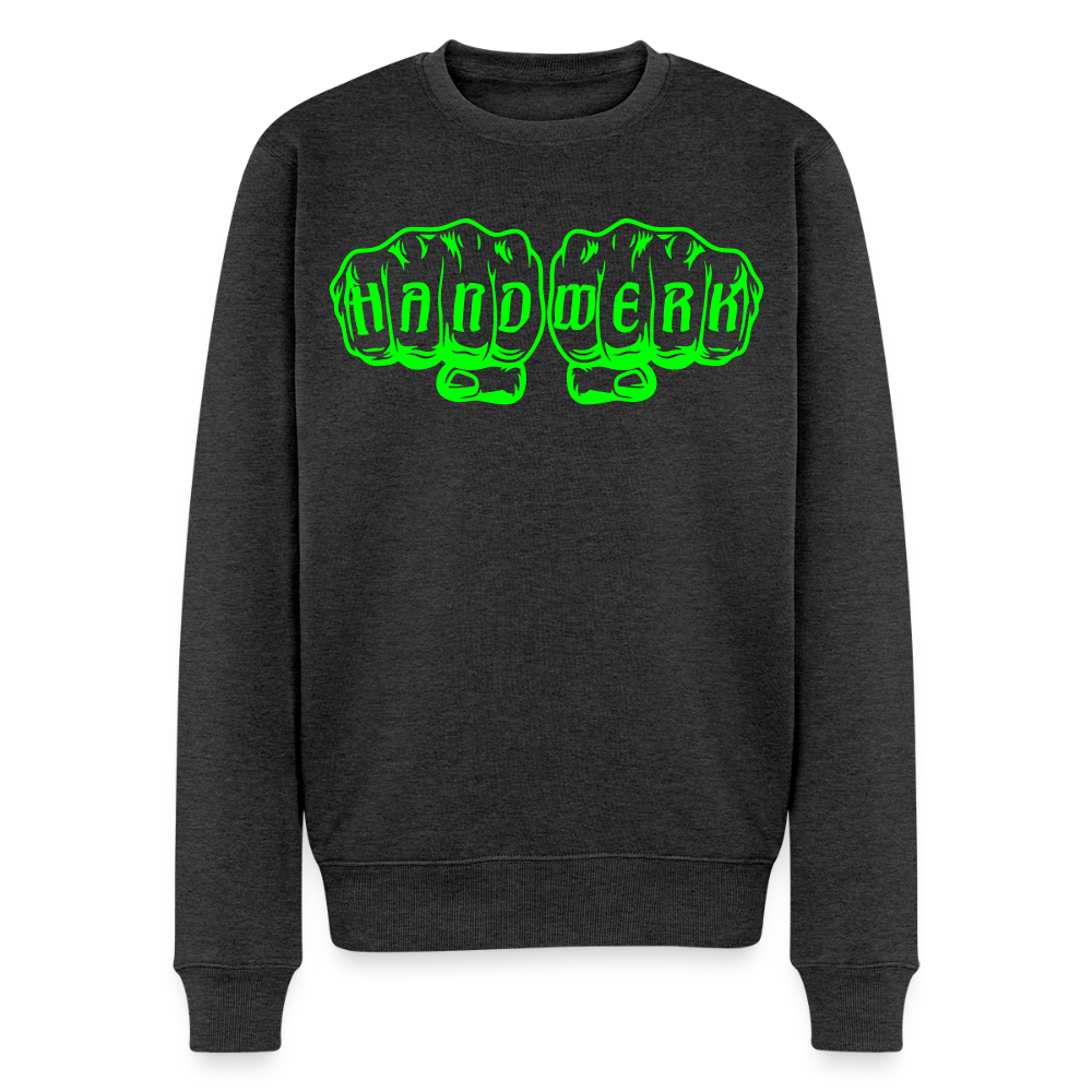 Unisex Premium Pullover "Stuckateur" neongrün Männer Premium Pullover {{ color }}