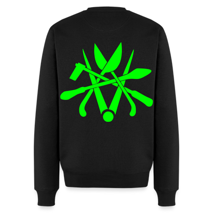 Unisex Premium Pullover "Spengler" neongrün Schwarz Männer Premium Pullover {{ color }}