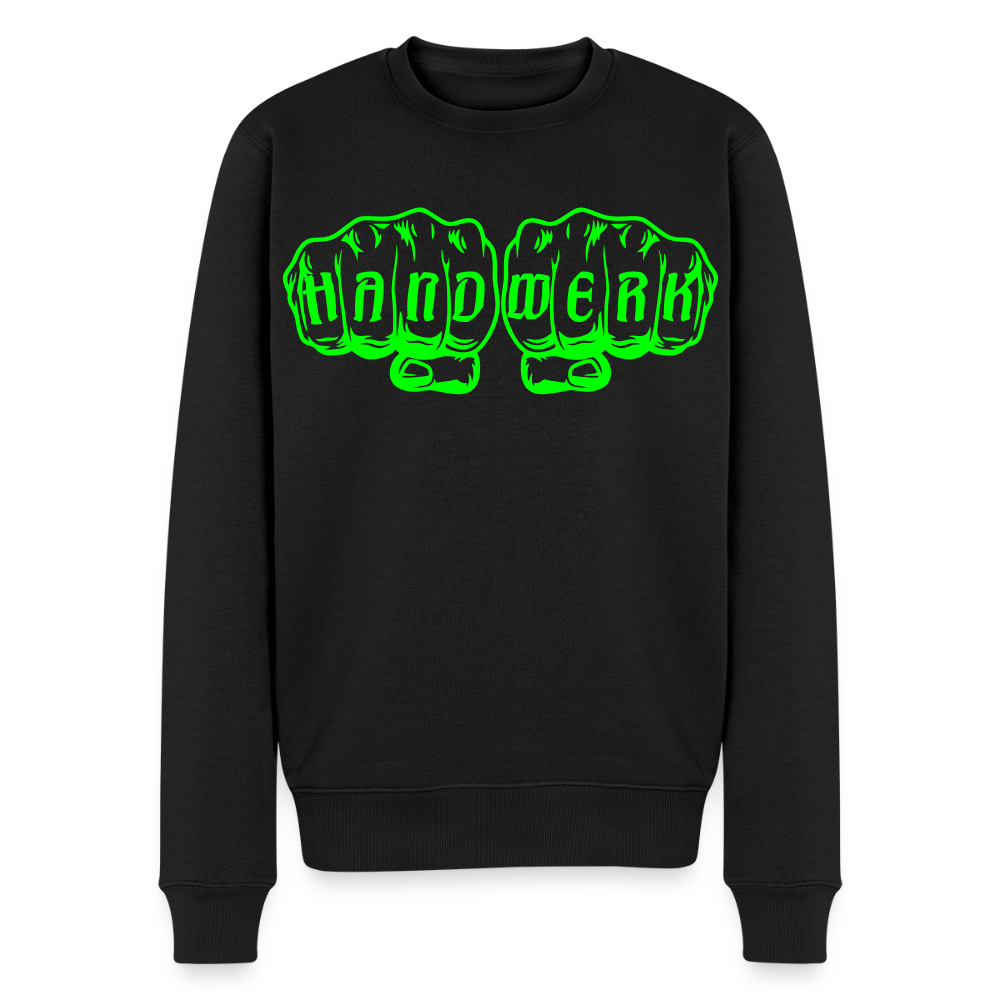 Unisex Premium Pullover "Elektriker" neongrün Männer Premium Pullover {{ color }}