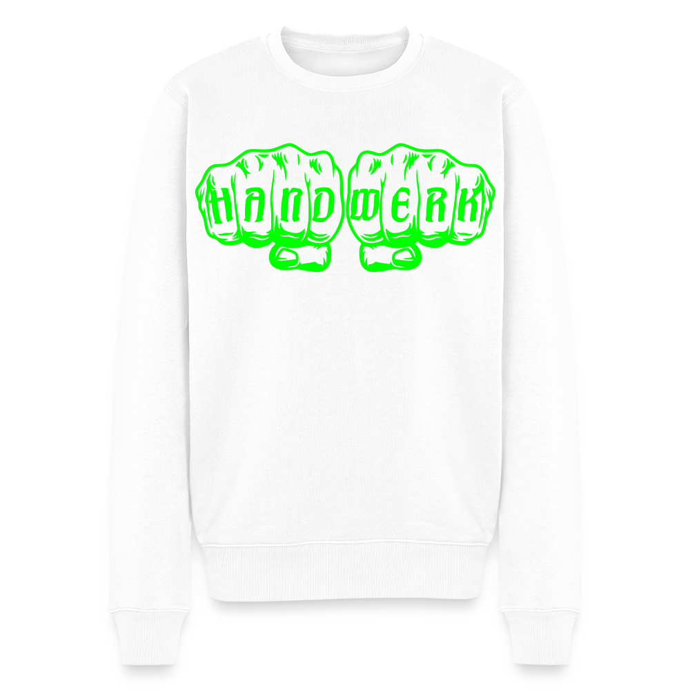 Unisex Premium Pullover "Elektriker" neongrün Männer Premium Pullover {{ color }}