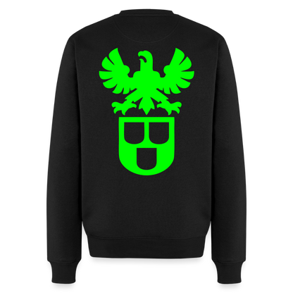 Unisex Premium Pullover "Lackierer" neongrün Schwarz Männer Premium Pullover {{ color }}