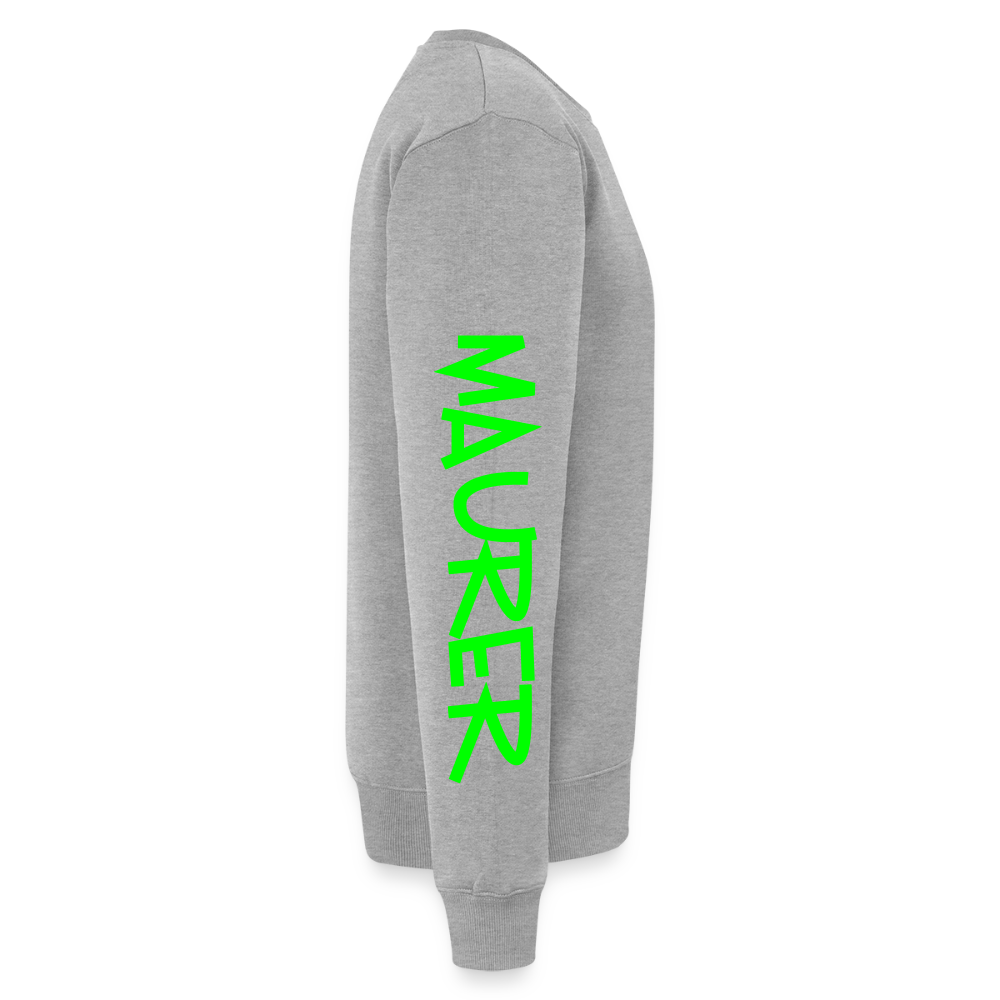 Unisex Premium Pullover "Maurer" neongrün Männer Premium Pullover {{ color }}