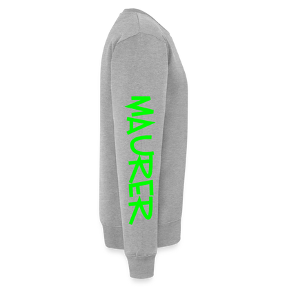 Unisex Premium Pullover "Maurer" neongrün Männer Premium Pullover {{ color }}