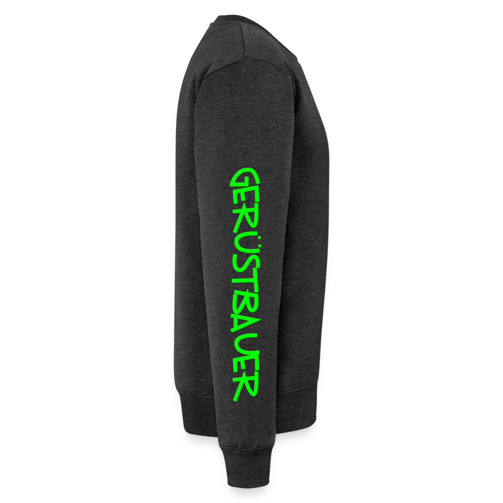 Unisex Premium Pullover "Gerüstbauer" neongrün Männer Premium Pullover {{ color }}