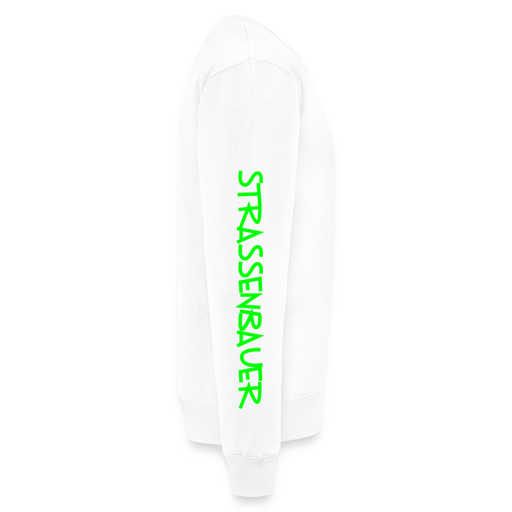 Unisex Premium Pullover "Strassenbauer" neongrün Männer Premium Pullover {{ color }}