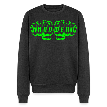 Unisex Premium Pullover "Strassenbauer" neongrün Männer Premium Pullover {{ color }}