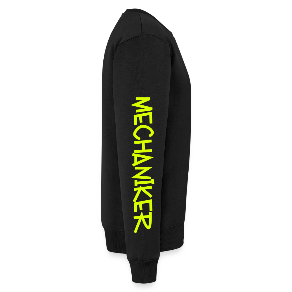 Unisex Premium Pullover "Mechaniker" neongelb Männer Premium Pullover {{ color }}