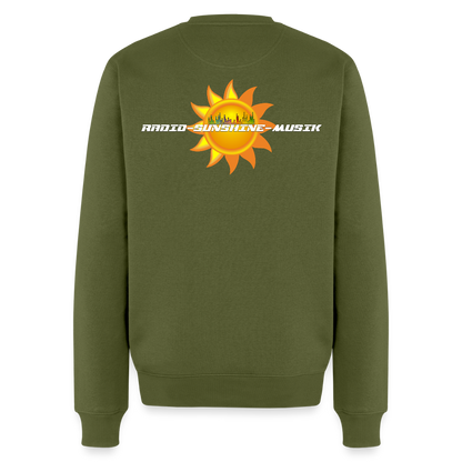 Unisex Premium Pullover "Radio-Sunshine-Musik" (beidseitig bedruckt) Khaki Männer Premium Pullover {{ color }}
