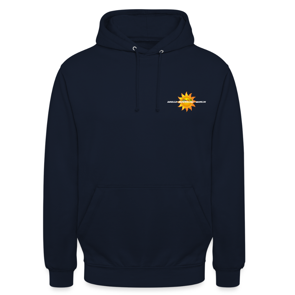 Unisex Hoodie "Radio-Sunshine-Musik" (beidseitig bedruckt) Unisex Hoodie {{ color }}