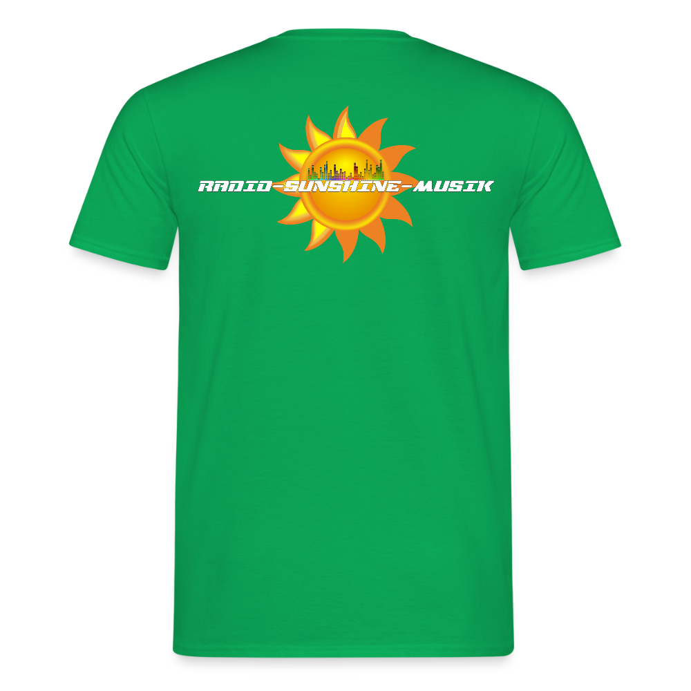 Unisex T-Shirt "Radio-Sunshine-Musik" (beidseitig bedruckt) Kelly Green Männer T-Shirt {{ color }}