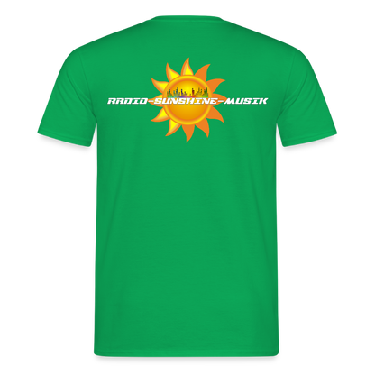 Unisex T-Shirt "Radio-Sunshine-Musik" (beidseitig bedruckt) Kelly Green Männer T-Shirt {{ color }}