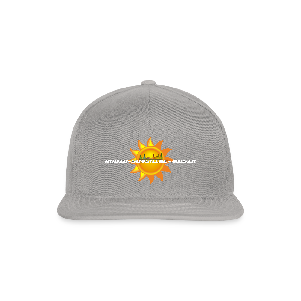 Snapback Cap "Radio-Sunshine-Musik" Graphit Graphit One size Snapback Cap {{ color }}