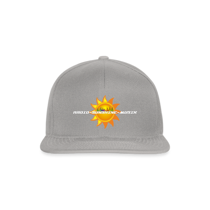 Snapback Cap "Radio-Sunshine-Musik" Graphit Graphit One size Snapback Cap {{ color }}