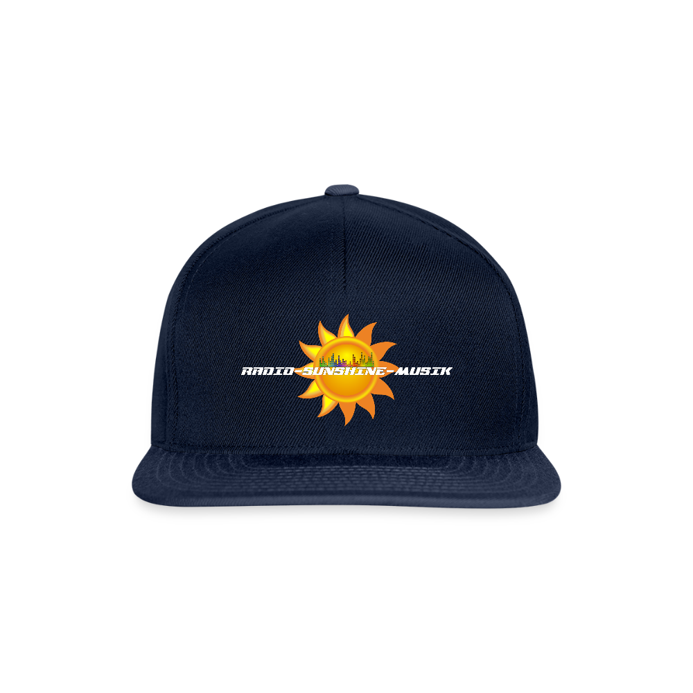Snapback Cap "Radio-Sunshine-Musik" Navy Navy One size Snapback Cap {{ color }}