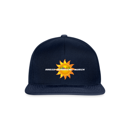 Snapback Cap "Radio-Sunshine-Musik" Navy Navy One size Snapback Cap {{ color }}