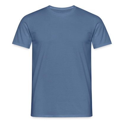 Unisex T-Shirt personalisierbar Taubenblau Männer T-Shirt {{ color }}