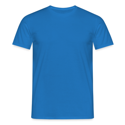 Unisex T-Shirt personalisierbar Royalblau Männer T-Shirt {{ color }}