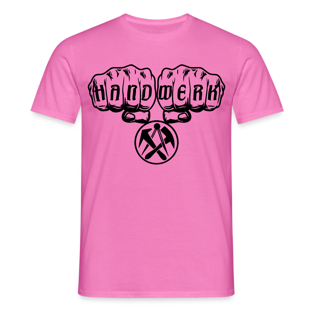 Unisex T-Shirt "Dachdecker" Pink Männer T-Shirt {{ color }}