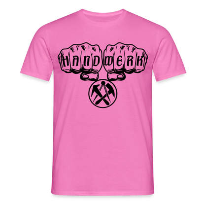 Unisex T-Shirt "Dachdecker" Pink Männer T-Shirt {{ color }}