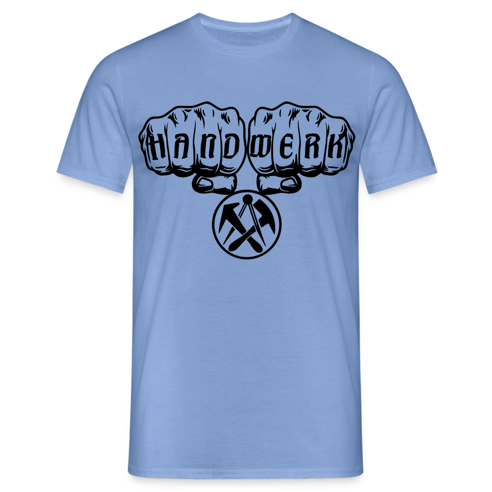 Unisex T-Shirt "Dachdecker" Carolina Blue Männer T-Shirt {{ color }}